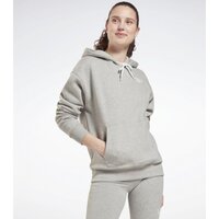 Худи REEBOK RI Fleece Hoody GS9370 женская, цвет серый, размер M