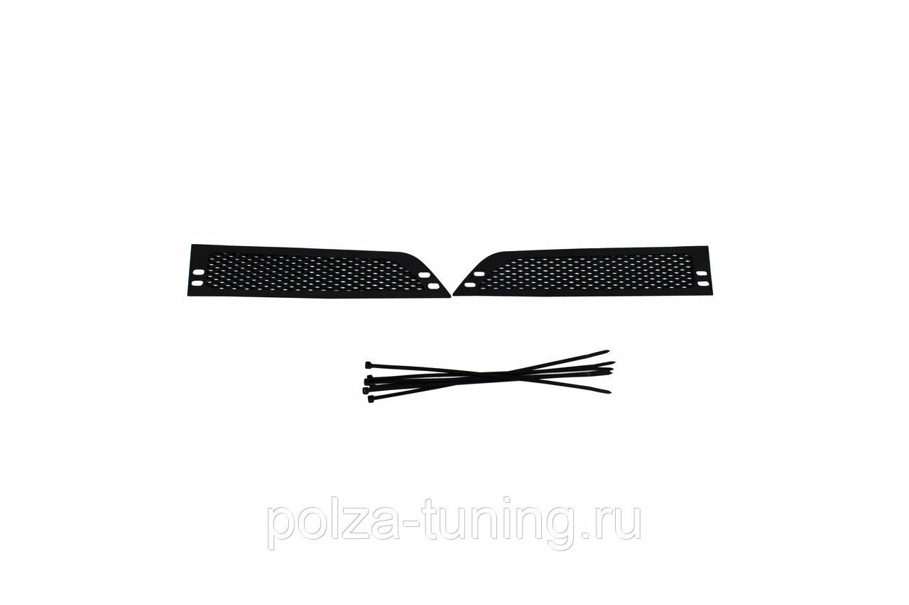 Защитные сетки решетки радиатора (верхние) Renault Duster 2015 - 2020 г