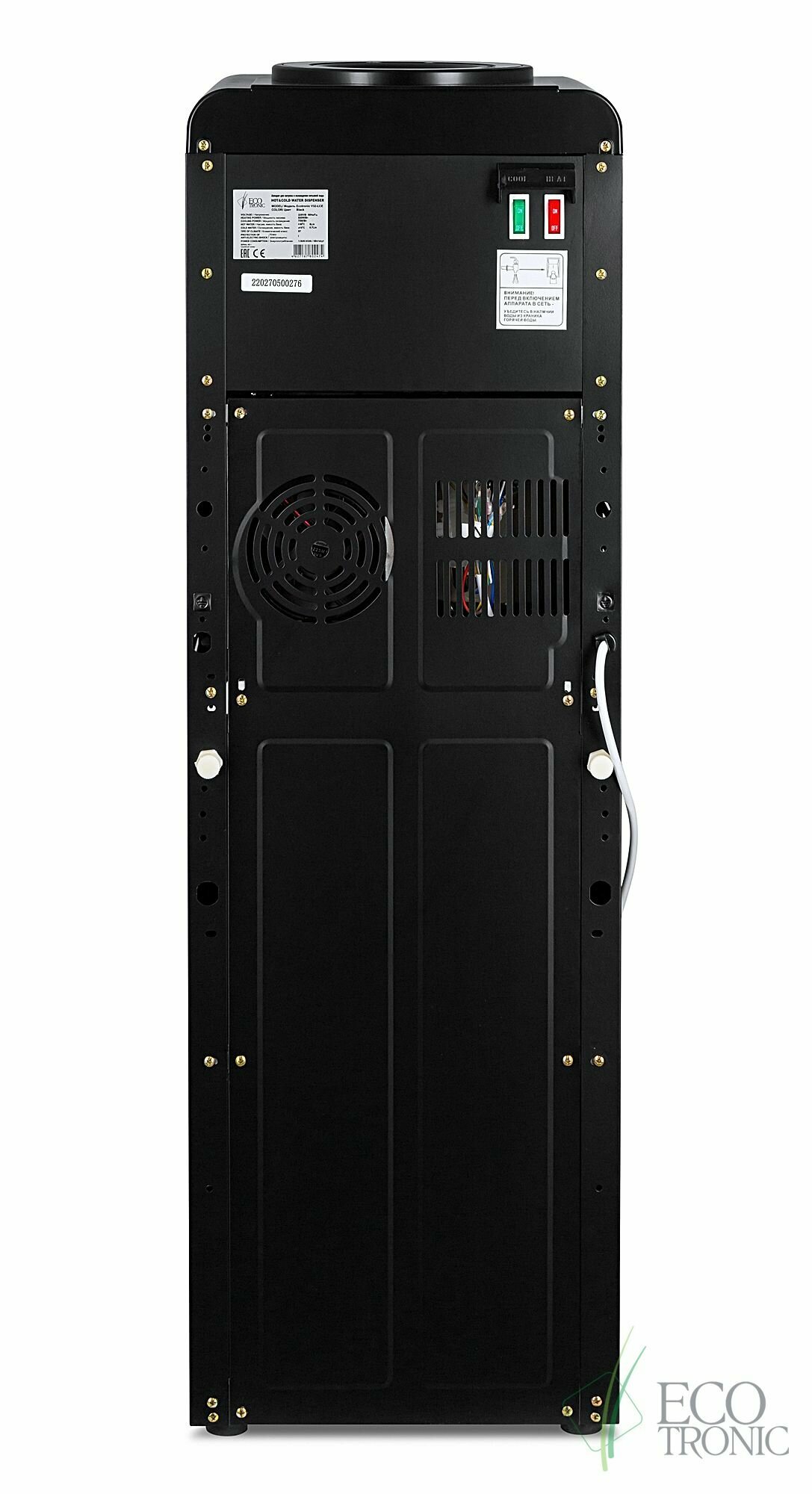 Кулер для воды Ecotronic V32-LCE black со шкафчиком - фотография № 14