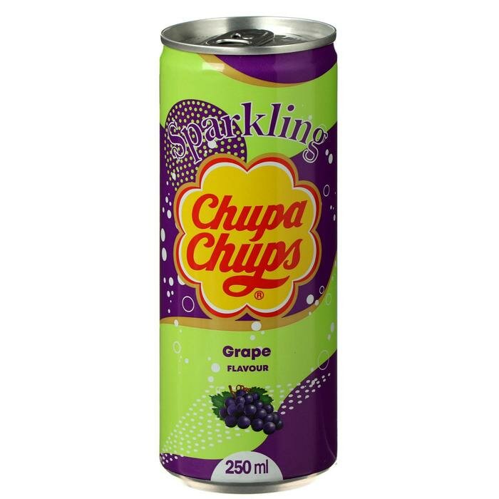 Напиток газированный Chupa Chups виноград, 250 мл - фотография № 3
