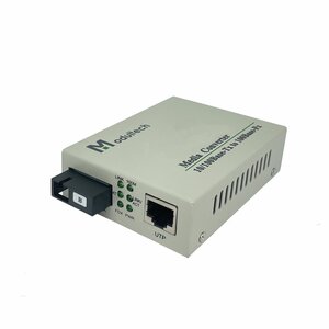 Медиаконвертер WDM, 20 км, 10/100Base-T - 100Base-FX, Tx:1550/Rx:1310, RJ-45, SC