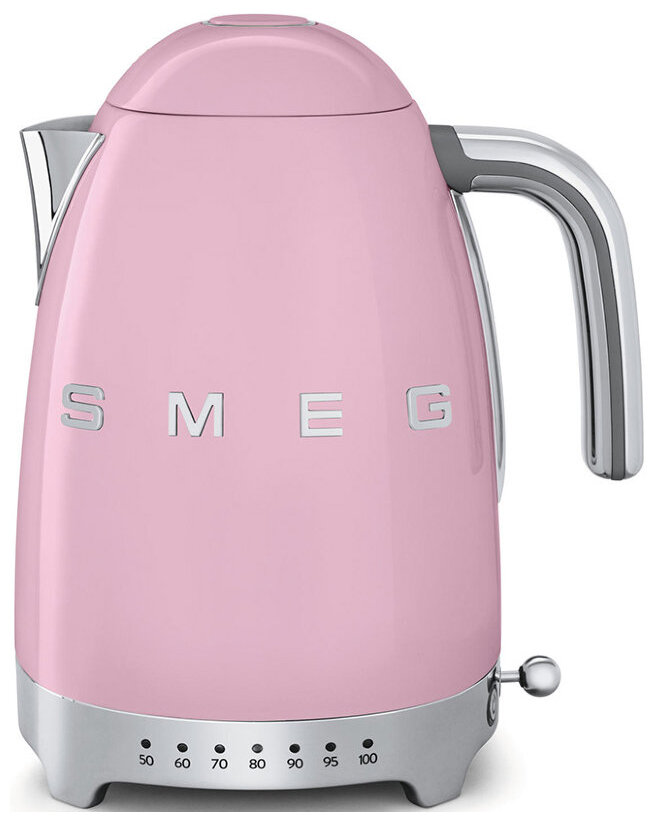 Чайник электрический Smeg KLF 04 PKEU розовый