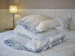 Комплект постельного белья DESTINY светло-серый полуторный - изображение
