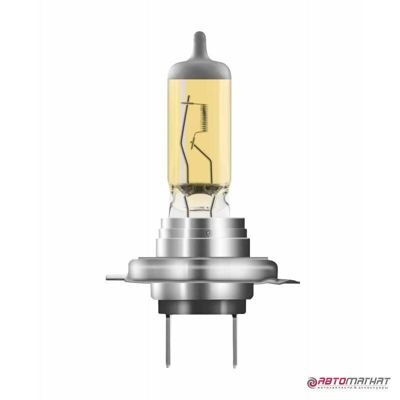 Лампа автомобильная avs atlas anti-fog желтый h7.24v.70w 2шт.