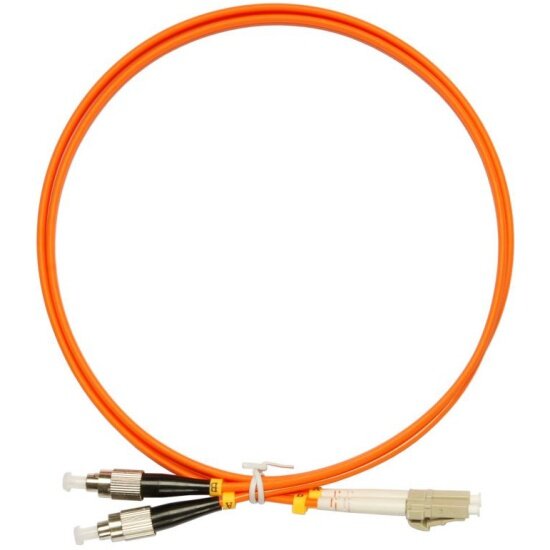 Патч-корд оптический Toplan , дуплексный, FC/PC-LC/PC, MM 62,5/125 (OM1), 100 м, LSZH