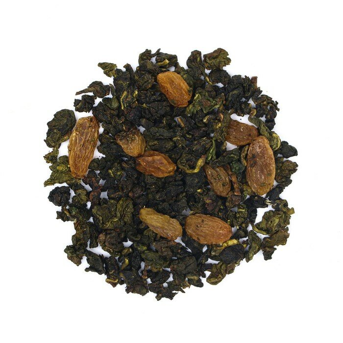 Китайский зеленый чай "Улун виноградный", 50 г - фотография № 2