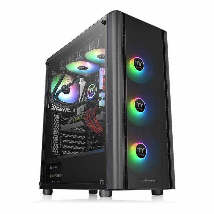 Корпус без блока питания Thermaltake Case V250 TG ARGB/Black (CA-1Q5-00M1WN-00)