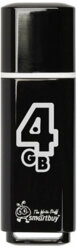 Флешка 4 GB Smartbuy Glossy USB 2.0 (SB4GBGS-K)