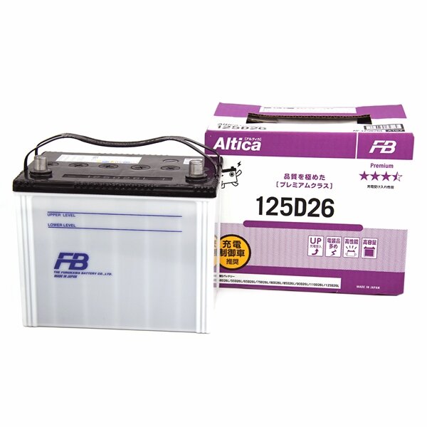 Автомобильный аккумулятор Furukawa Battery FB Altica PREMIUM 85 А/ч 125D26L