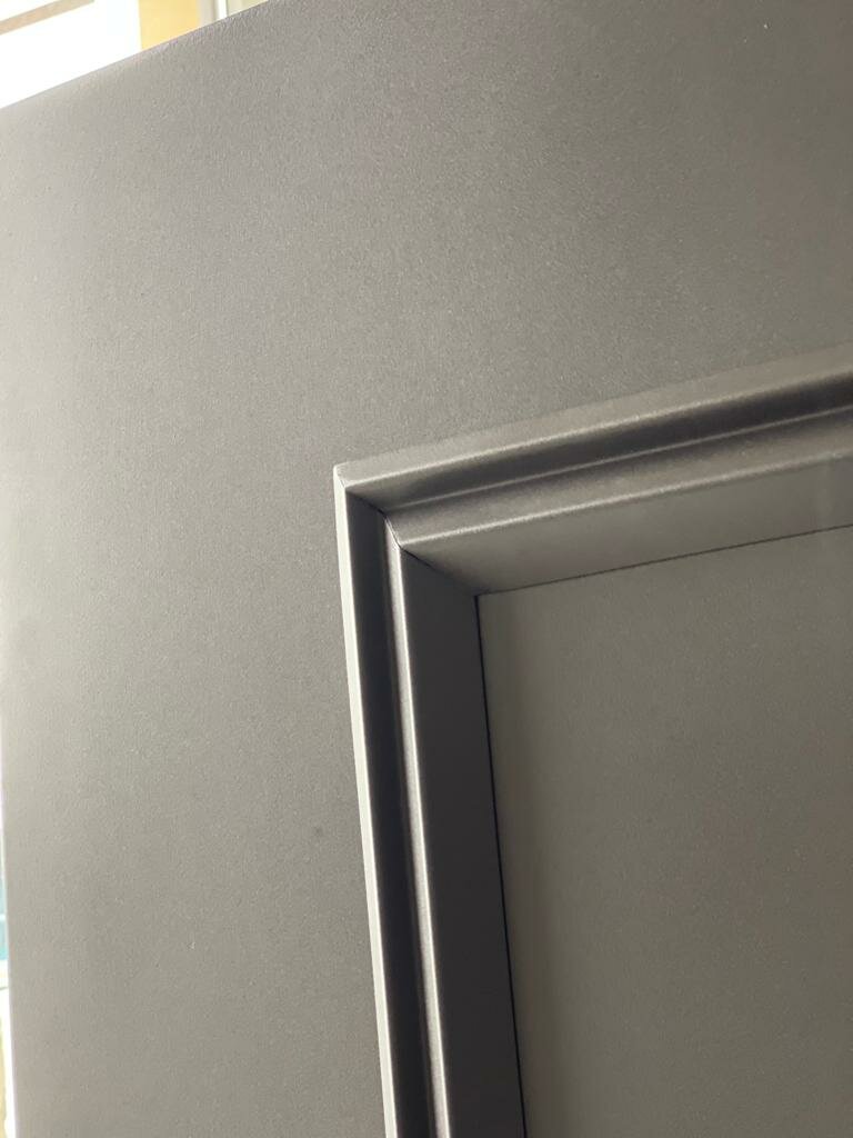 Дверь входная Венмар "Самури-3" термо Муар 8019 (860*2050 Правая) - фотография № 5