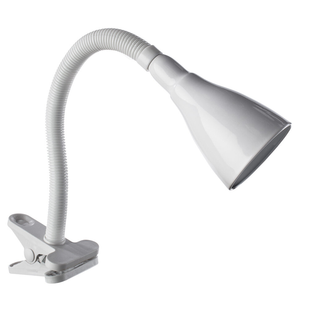 Настольная лампа на прищепке Arte Lamp Cord A1210LT-1WH, Белый, E14