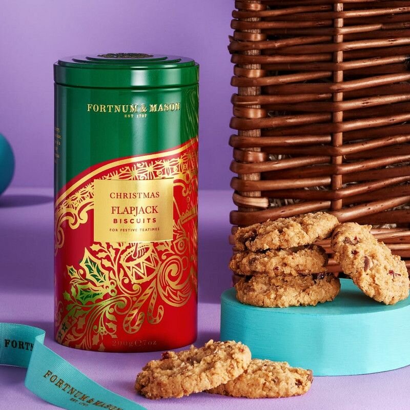 Fortnum&Mason Праздничное печенье Flapjack (3 упаковки) - фотография № 1