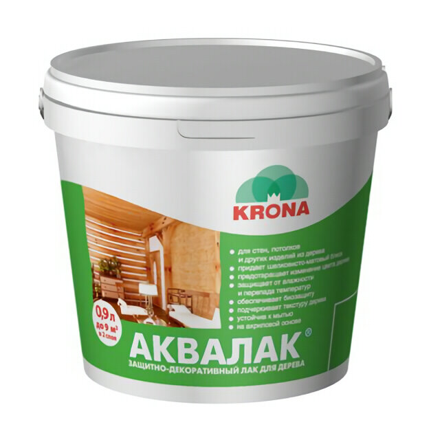 фото Лак акриловый аквалак 0,9л сосновый лес, арт.66363206