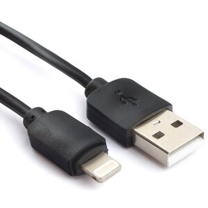 Гарнизон Кабель USB Am - Lightning Гарнизон GCC-USB2-AP2-1M, чёрный - 1 метр