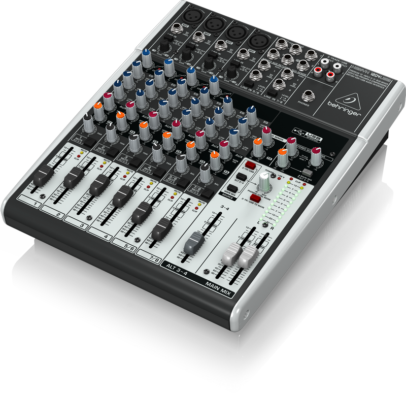 Микшерные пульты аналоговые Behringer 1204USB