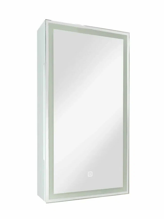 Шкаф с зеркалом Continent Allure LED 350х650мм правый (МВК056) - фотография № 1