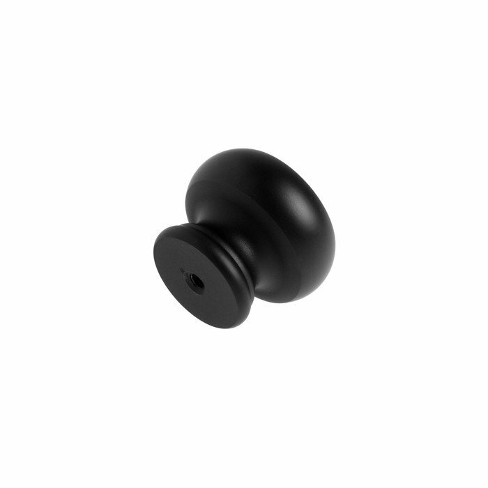 Ручка-кнопка CAPPIO, d=38 мм, вес 60 г, цвет чёрный (комплект из 4 шт) - фотография № 2