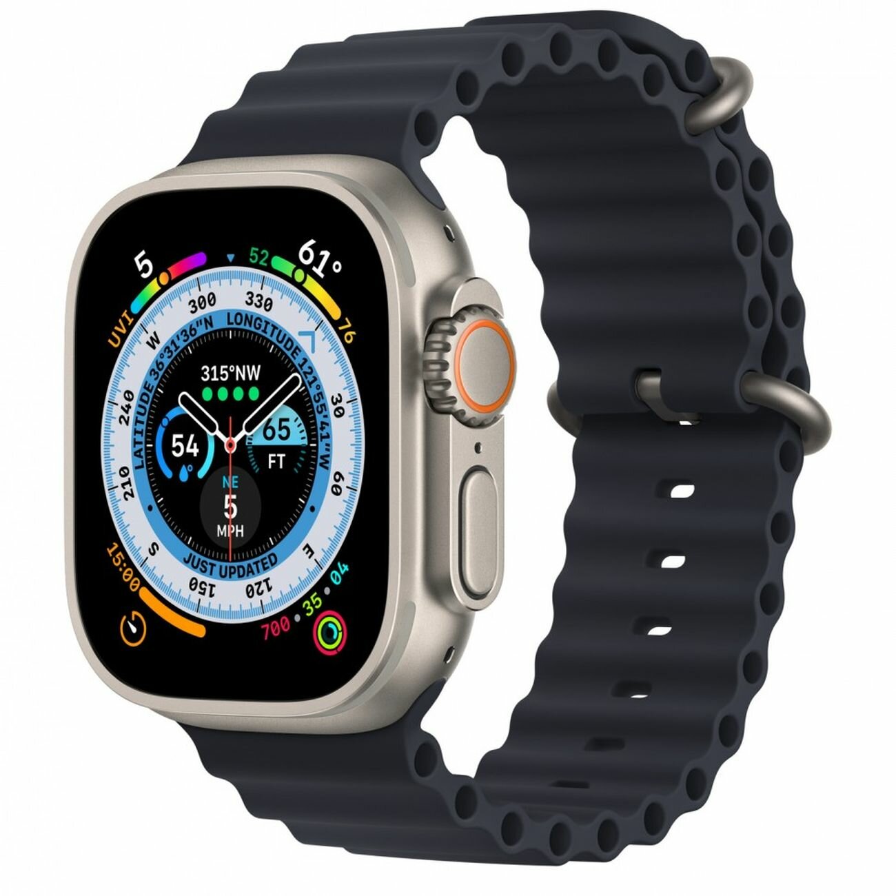 Смарт-часы Apple Watch Ultra 49mm Titanium Midnight Ocean Band