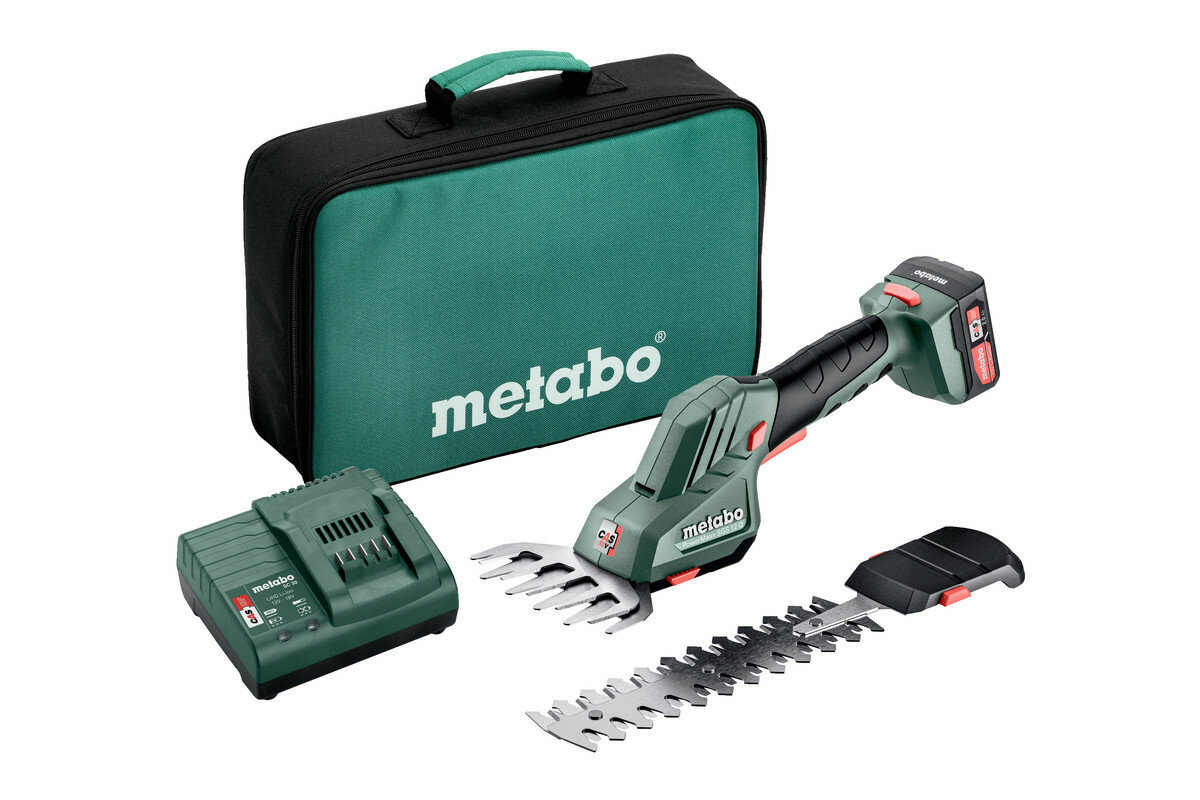 Аккумуляторные ножницы + кусторез Metabo POWERMAXX SGS 12 Q (601608500)