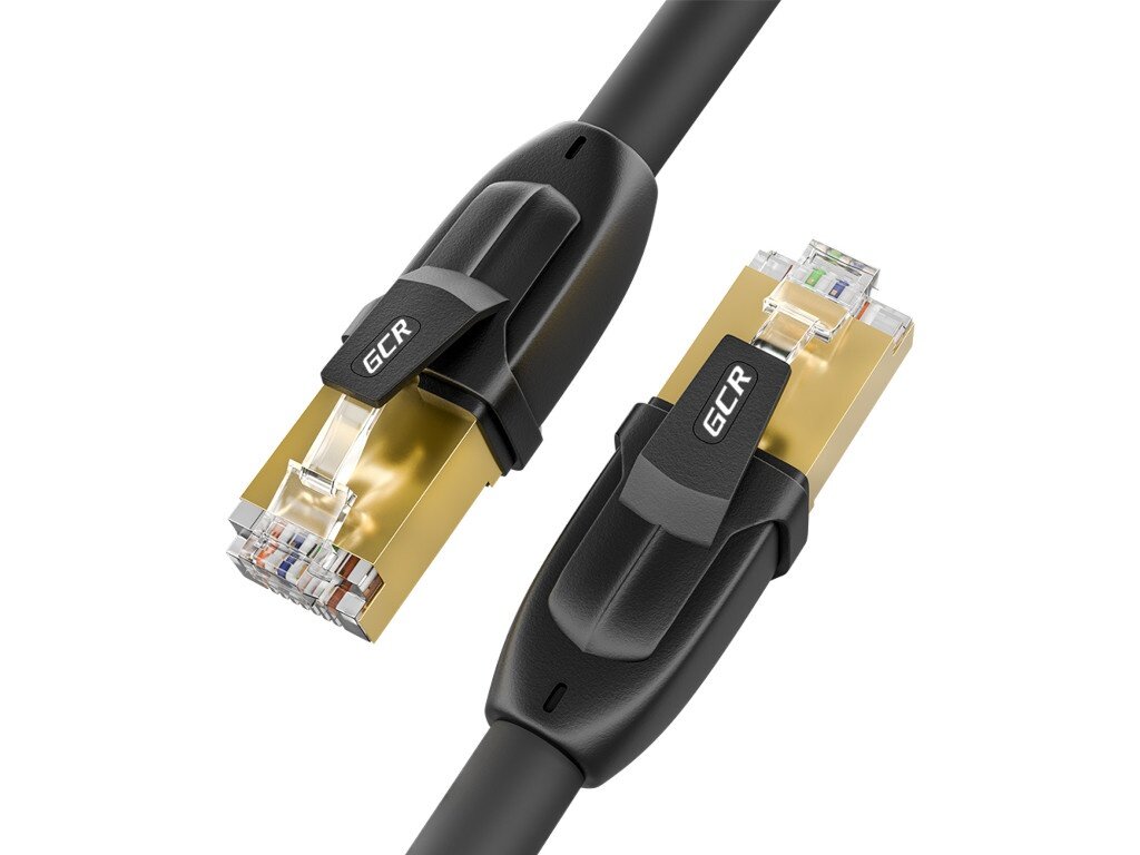   GCR Prof cat.7 F/FTP RJ45 CU 28AWG 0.5m GCR-52556