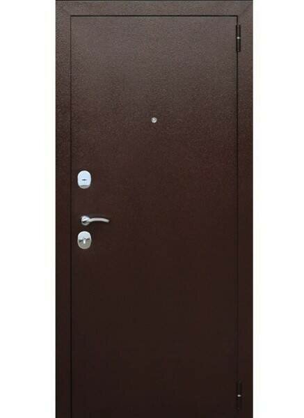 Дверь металлическая Гарда 7см Медный Антик мет/мет 860R - фотография № 2