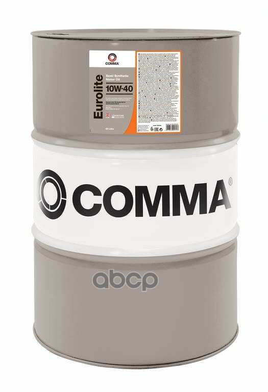 COMMA Comma 10W40 Eurolite (60L)_ .!  Acea A3/B4, Api Sn/Cf, Mb 229.1, Vw 501.01/505.00