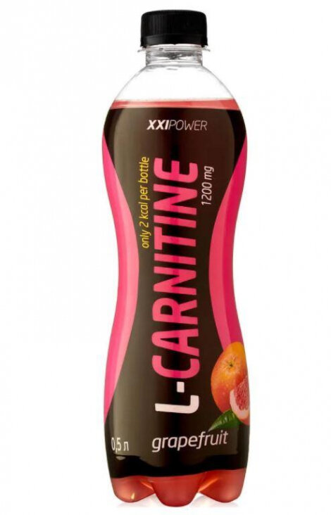 XXI POWER Напиток L-Карнитин 0,5 л 24шт (Грейпфрут)