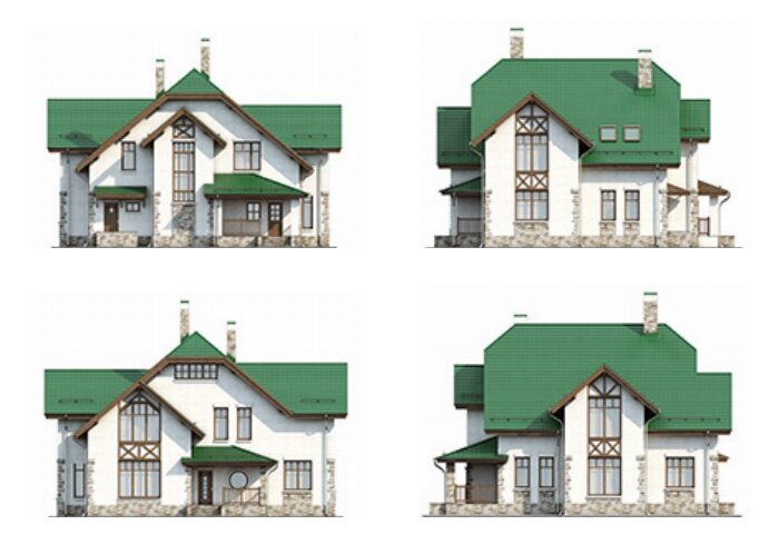 Проект дома Plans-59-56 (247 кв.м, газобетон) - фотография № 2