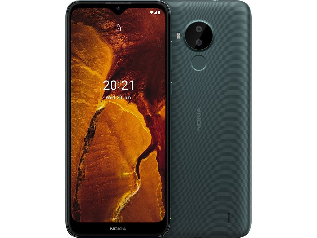 Сотовый телефон Nokia C30 2/32GB, зеленый