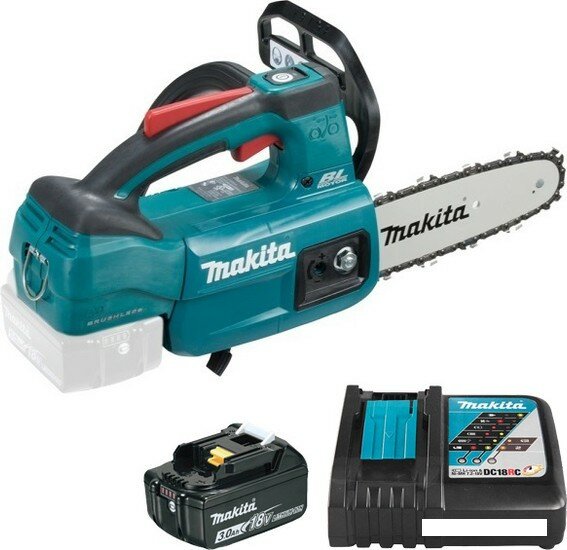 Пила цепная аккумуляторная 20см 18В акк 3Ач и з/у Makita DUC204RF