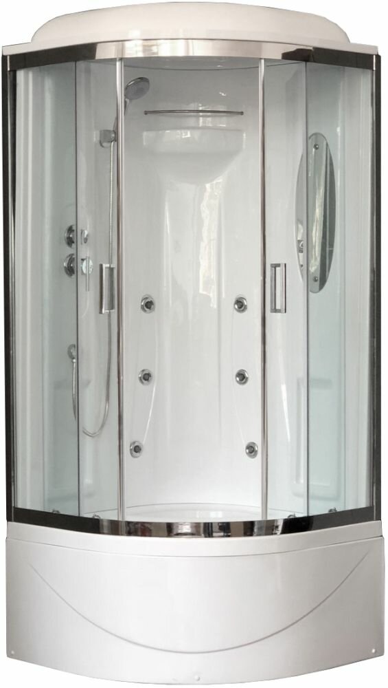 Royal Bath Душевая кабина Royal Bath RB 90BK2-T-CH