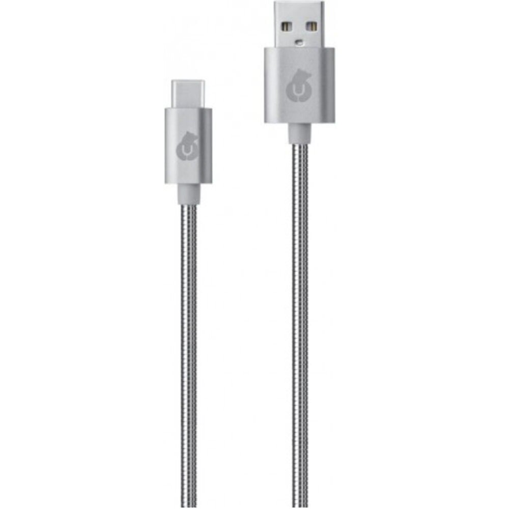 uBear Force USB-C USB-A DC08SL01-AC, серебристый