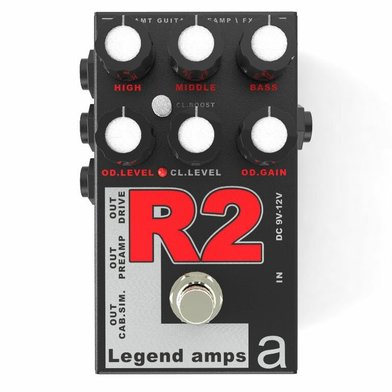 AMT electronics Legend Amps 2 Двухканальный гитарный предусилитель R2 (Rectifier), AMT Electronics R-2