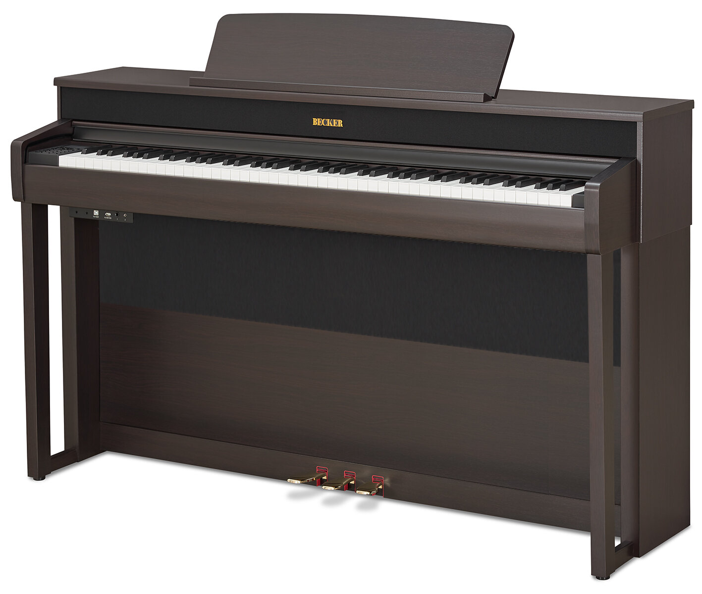 "Becker BAP-72R цифровое пианино, цвет палисандр, механика New RHA-3W, деревянные клавиши"