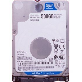 Western digital 500Gb WD Scorpio Blue WD5000LPZX