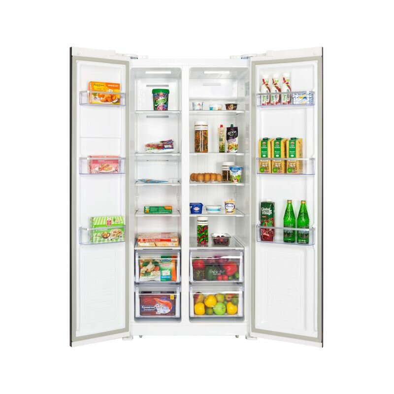Холодильник Side by Side HIBERG RFS-480DX NFW inverter - фотография № 4