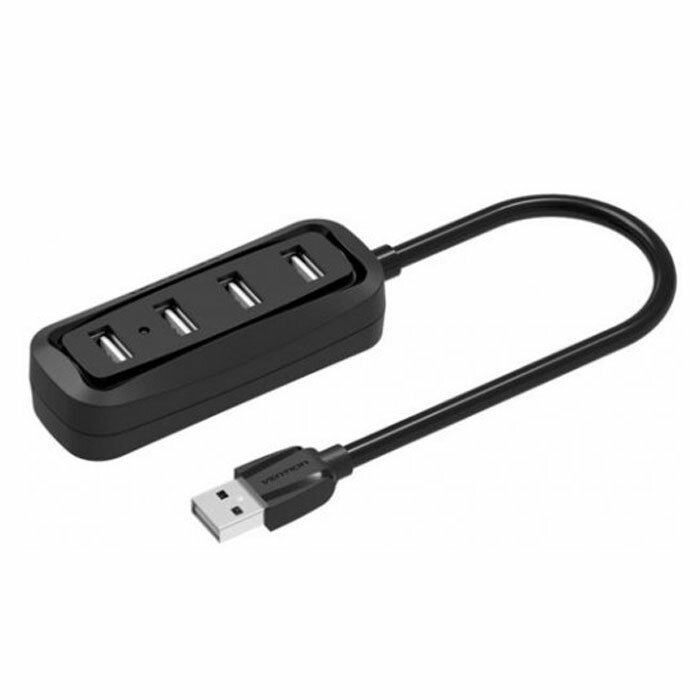 4-port USB2.0 Hub Vention VAS-J43-B015 Черный