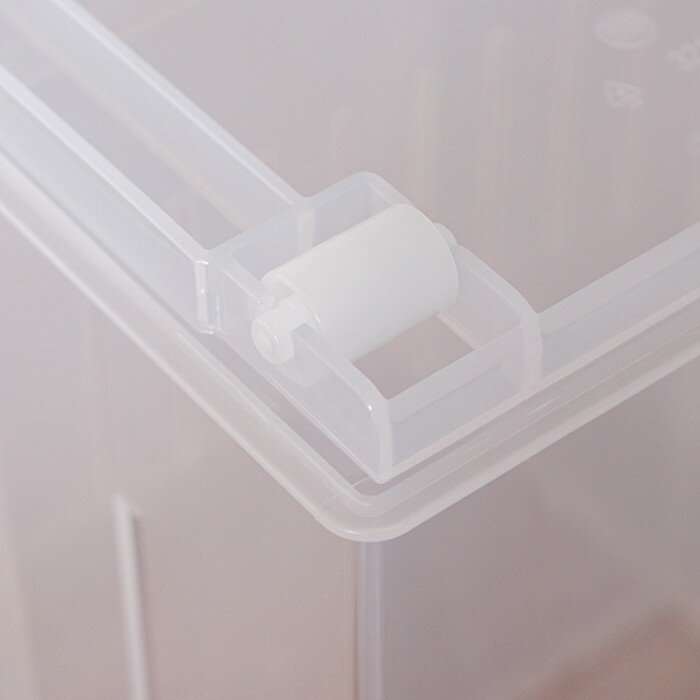 Контейнер для хранения без крышки ROLLY, 10,6 л, 16,8×30,5×24,2 см, прозрачный - фотография № 7