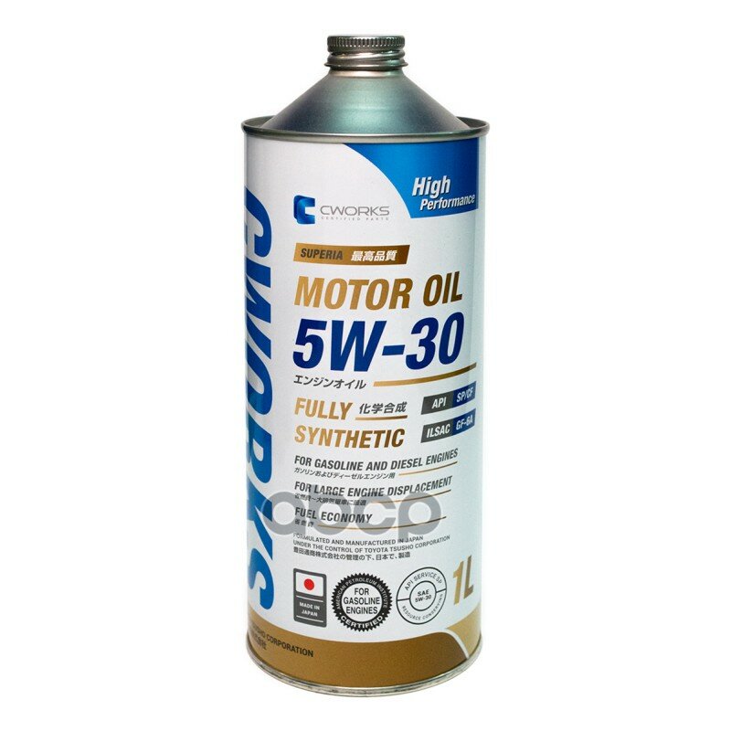 Моторное масло CWORKS SUPERIA MOTOR OIL 5W-30 SP/CF