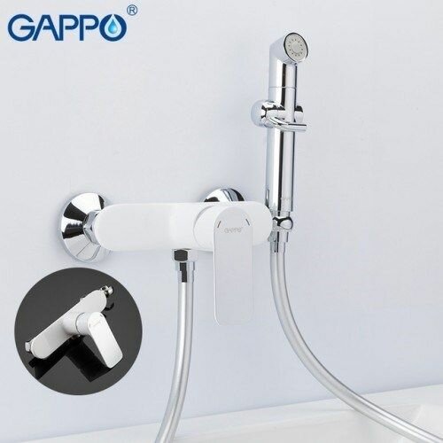 Гигиенический душ с настенным смесителем GAPPO G2048-8 - фотография № 1