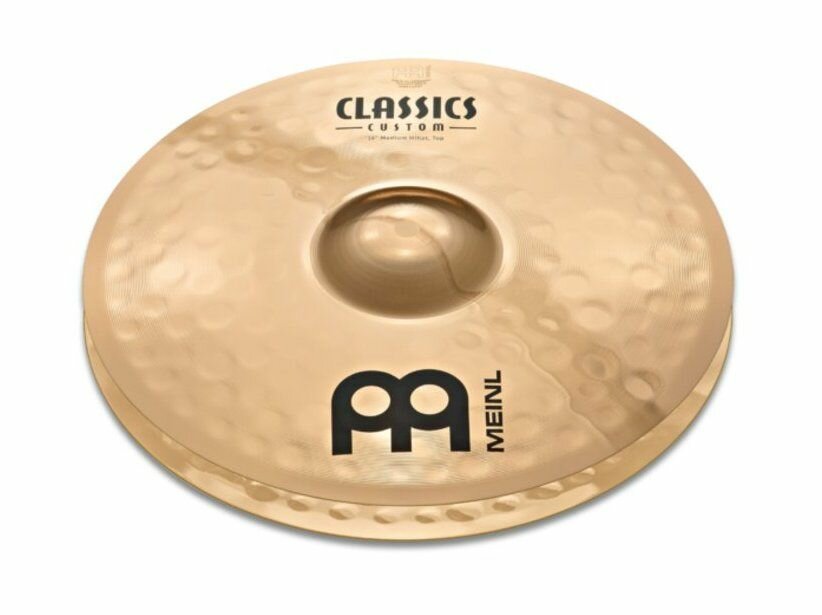 Meinl 14" Medium Hi-Hat Classics Custom ударный инструмент, тарелка (пара)