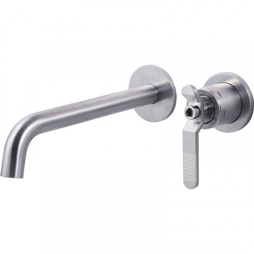 Смеситель для раковины Bronze de Luxe 1760S 5530CC Хром матовый