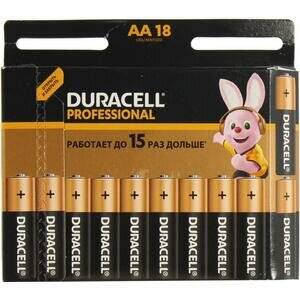 Батарейки Duracell PROFESSIONAL MN1500-18