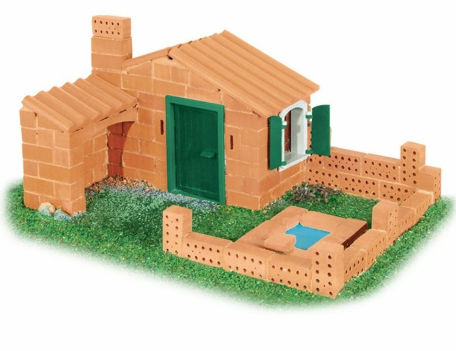 Конструктор из кирпичиков Дом, 150 деталей, для детей от 6 лет