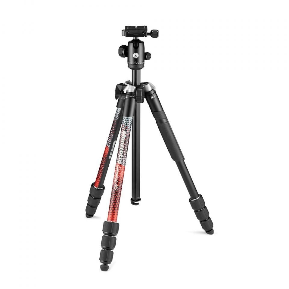 Штатив Manfrotto MKELMII4RD-BH Element II красный