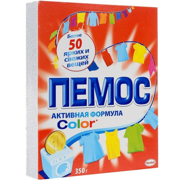 фото Стиральный порошок Пемос Color, автомат, 350 г