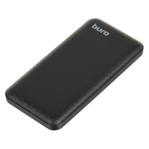 Внешний аккумулятор (Power Bank) Buro BP10G, 10000мAч, черный [bp10g10pbk]