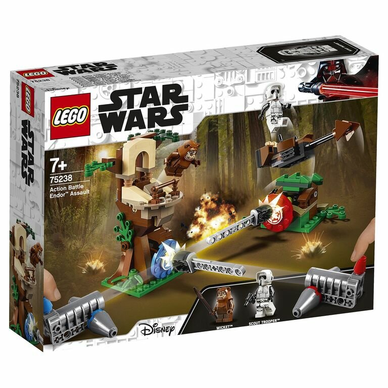 LEGO Star Wars TM Конструктор Нападение на планету Эндор, 75238