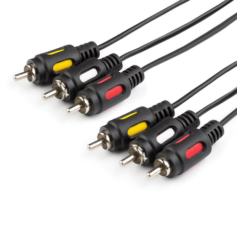 Кабель Atcom Audio-Video 3RCA 7.5м AT3275