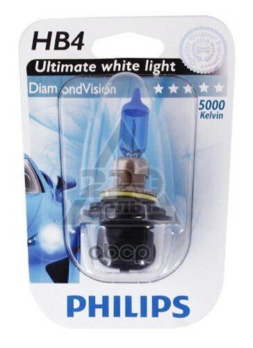 Лампа Накаливания Hb4 Diamondvision 12.8v 55w P22d Philips арт. 9006DVB1
